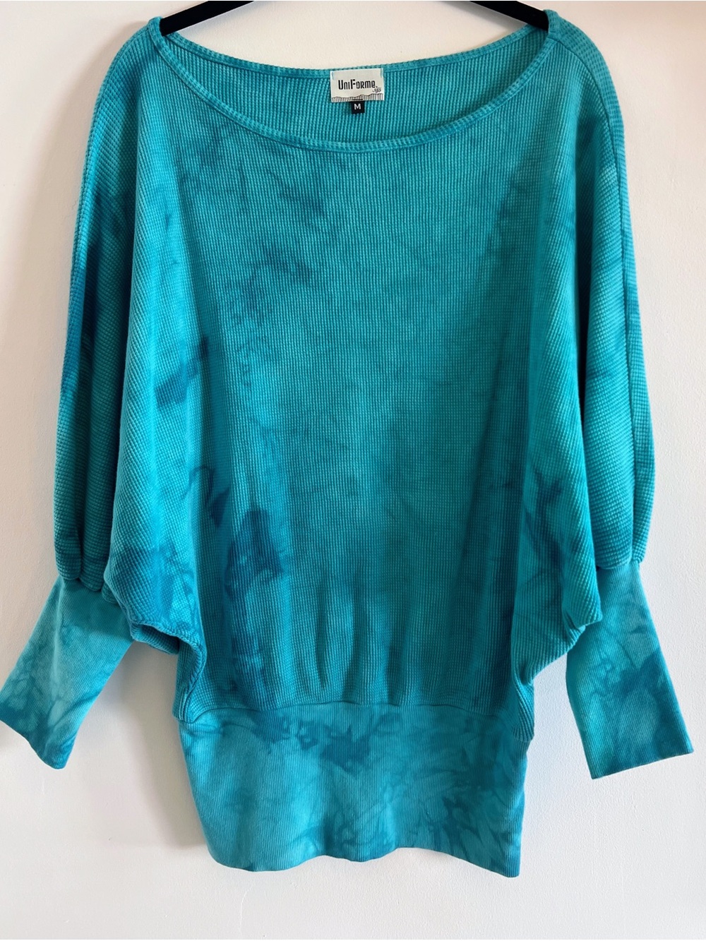 Teal Scoop Neck Lightweight Sweater
